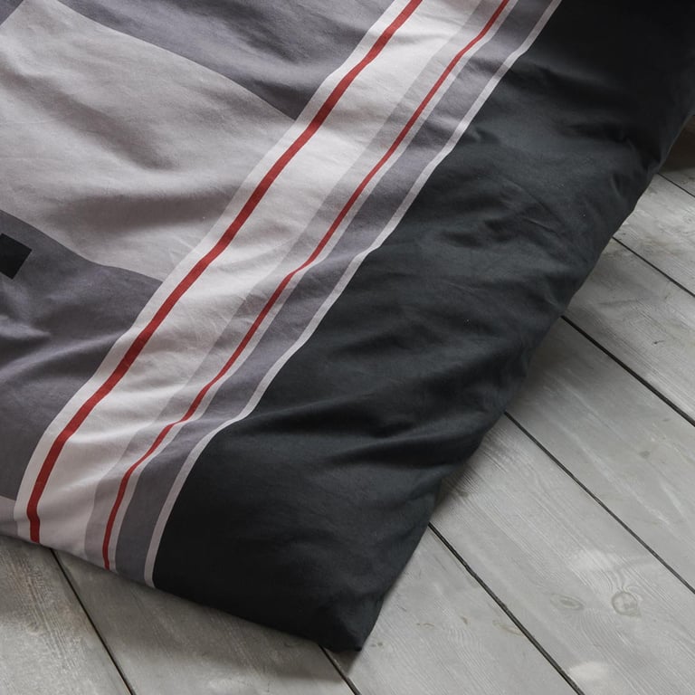 Traumschlaf Feinflanell Bettwäsche Davos grau