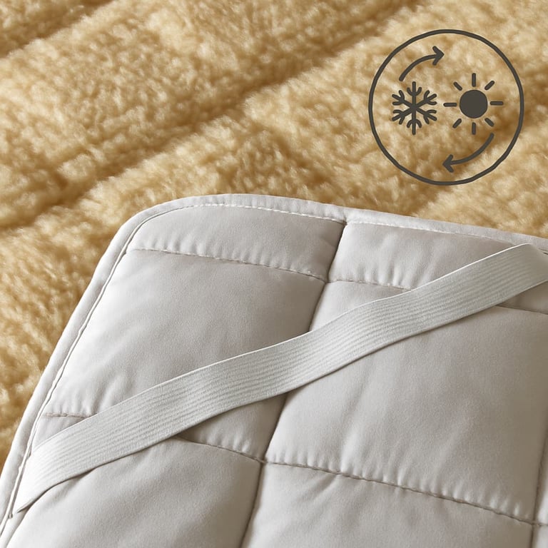 Traumschlaf Nature Lammflor Unterbett Wende-Matratzenauflage