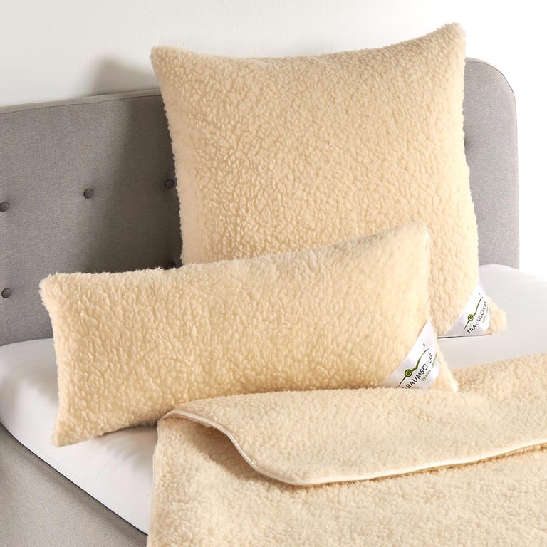 Traumschlaf Wollflor Kissen