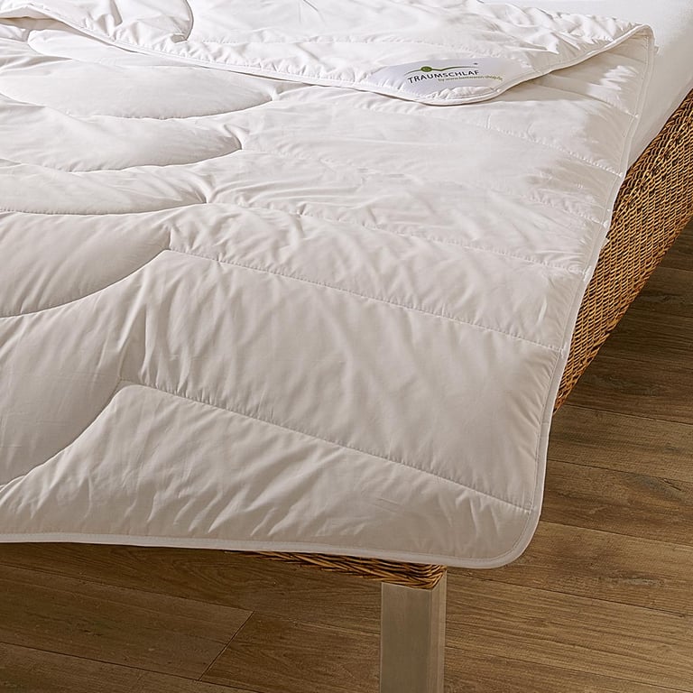 Traumschlaf Nature Merino Schurwolldecke leicht, Füllung: 100% Schurwolle