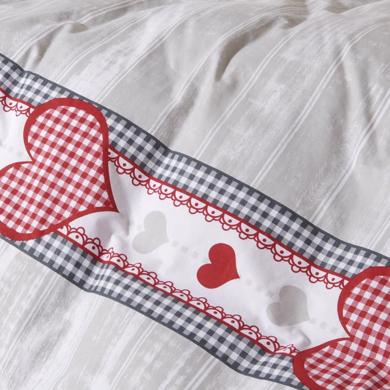 Traumschlaf Feinflanell Bettwäsche Alpenherz