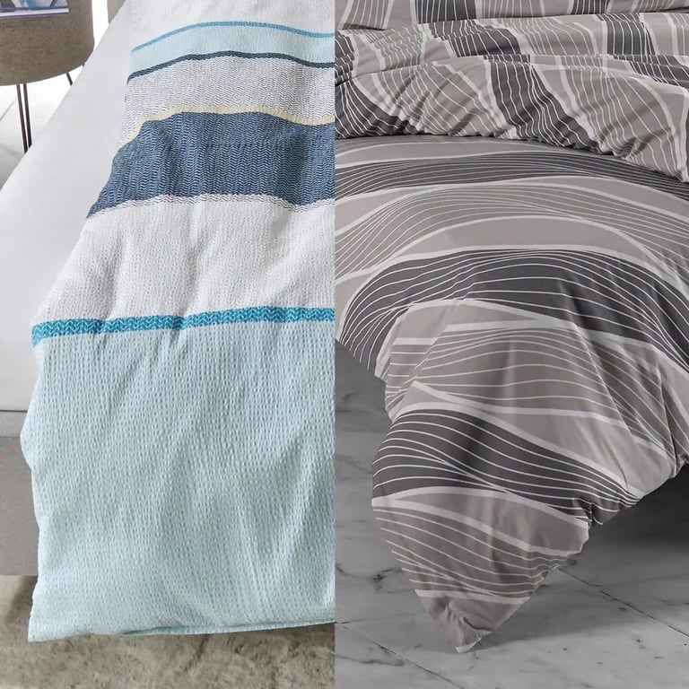 Stoffvergleich: Seersucker und Renforcé Bettwäsche
