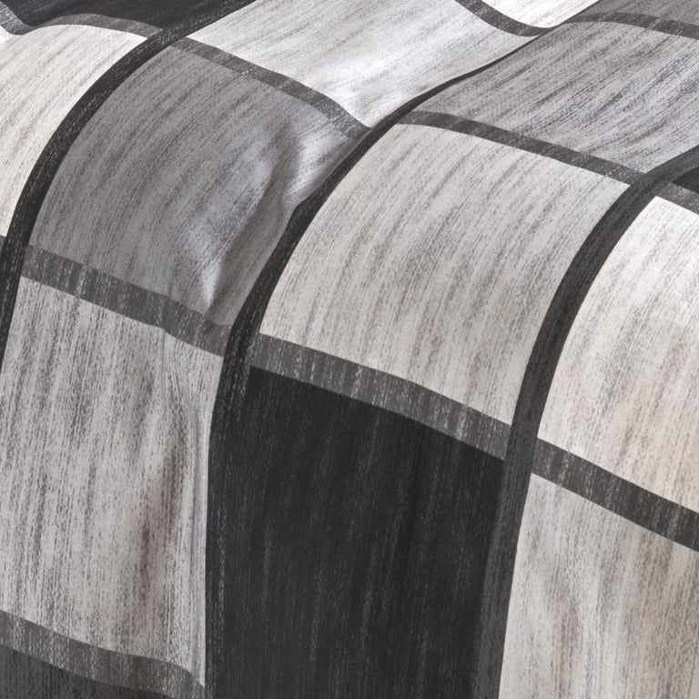 Traumschlaf Mako-Satin Bettwäschegarnitur Verso grau