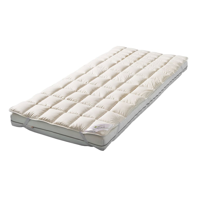 Traumschlaf Unterbett Matratzentopper Merino mit Zirbe