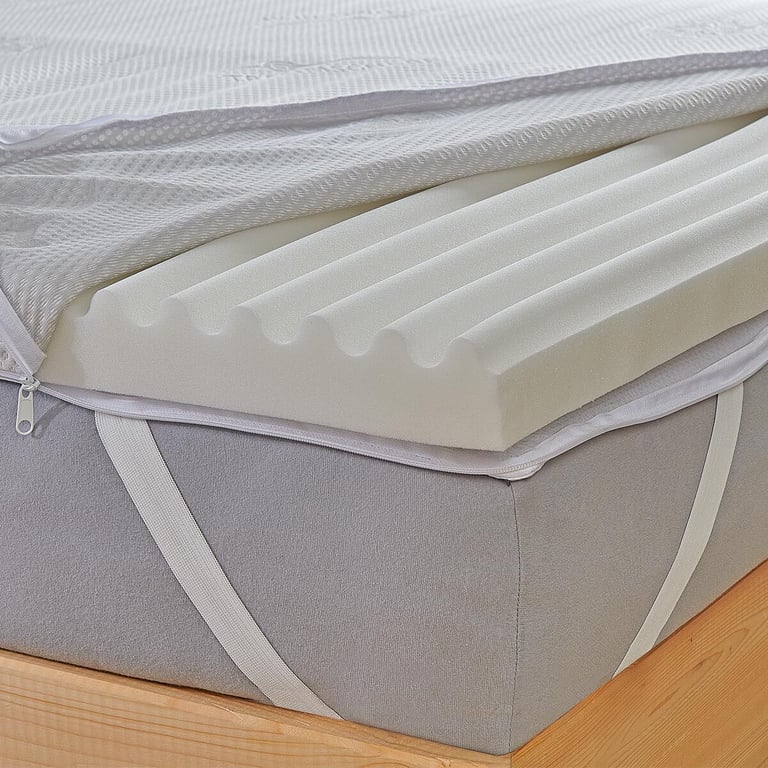 7-Zonen Kaltschaum Matratzentopper